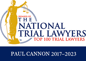 The National Trial Lawyers Top 100 Trial Lawyers - Paul Cannon